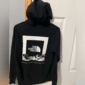 Black Northface hoodie